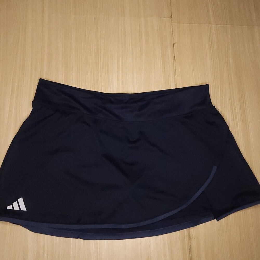 Adidas Women's New Aeroready Navy Blue Club Skirt XXL